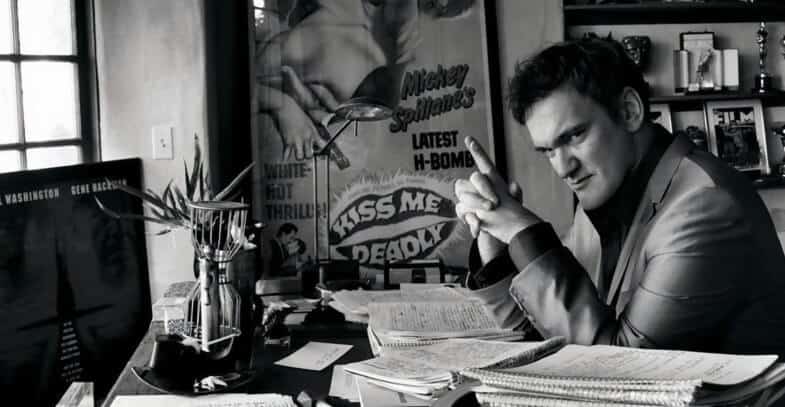 Quentin Tarantino writing