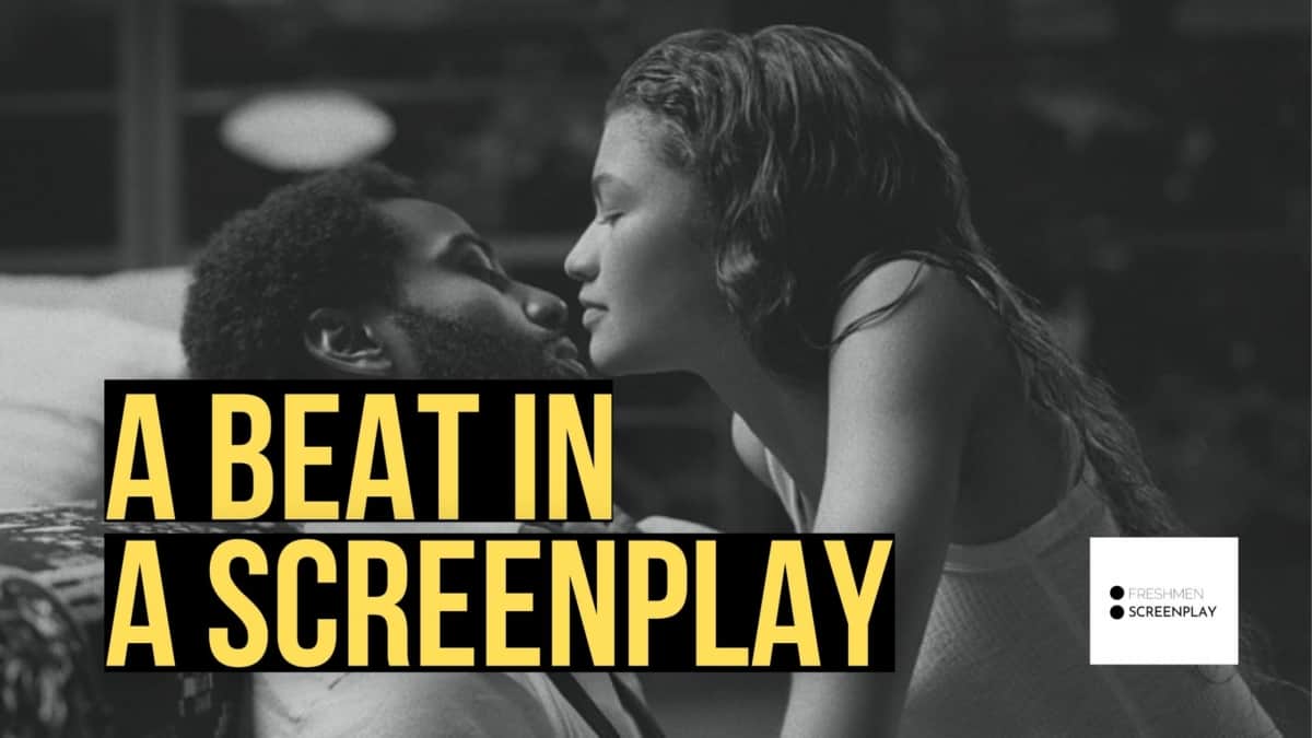 What is a beat in a screenplay