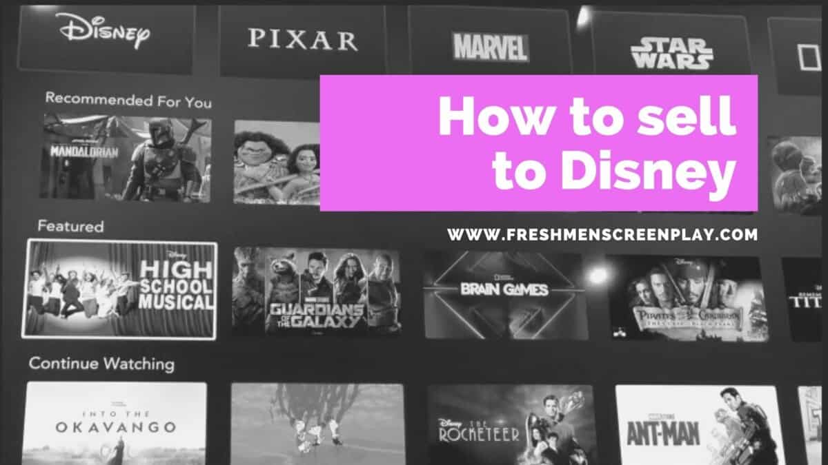 How to Sell a Script to Disney