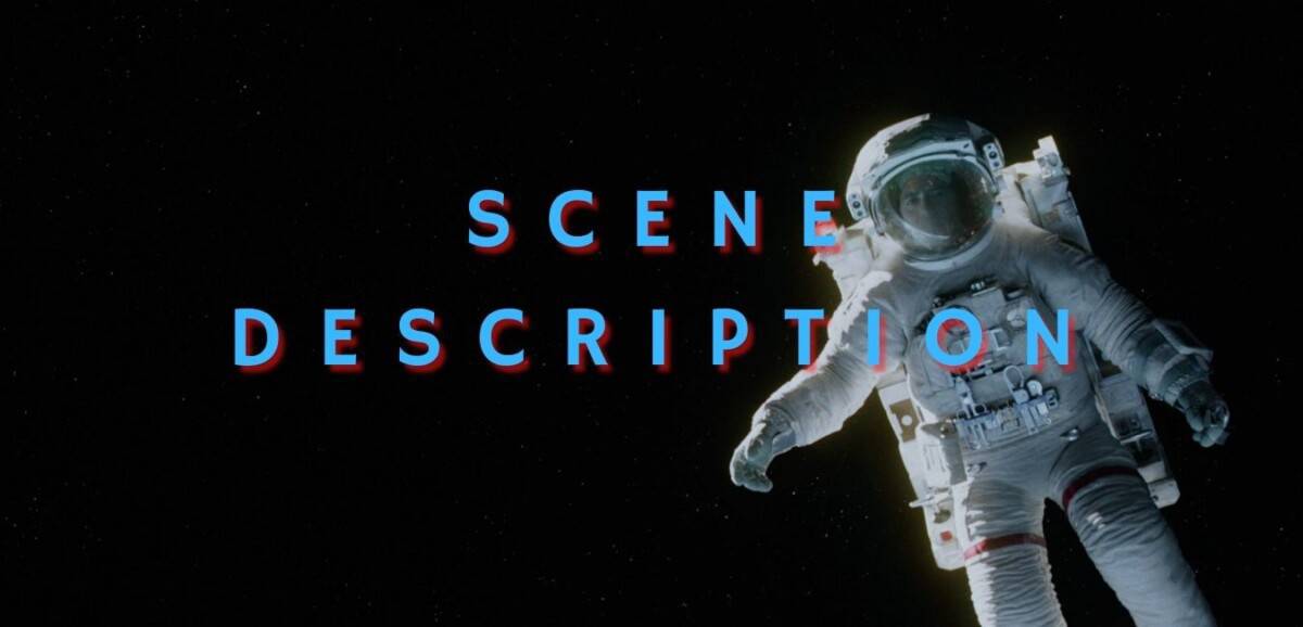 Scene Description in screenplays