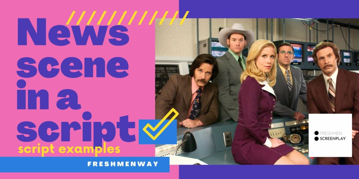 How to Write a News Scene in a Screenplay That Makes Sense